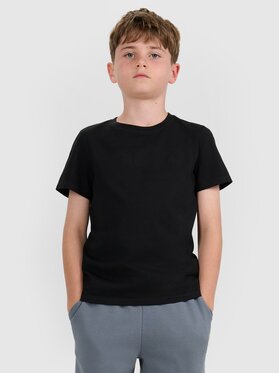 4F 4F T-Shirt 4FJWMM00TTSHM2330-20S Czarny Regular Fit