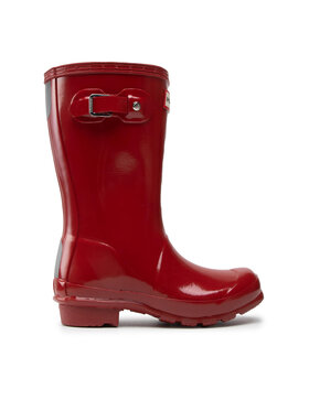 Hunter Hunter Gumene čizme Original Kids Gloss JFT6000RGL Crvena
