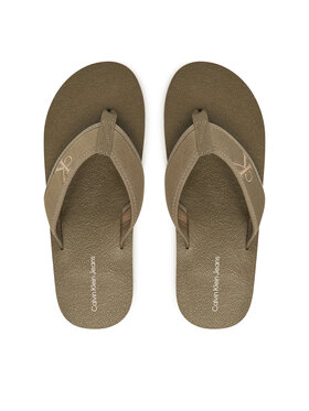 Calvin Klein Jeans Calvin Klein Jeans Flip flop Thong+ Cv YM0YM01235 Kaki