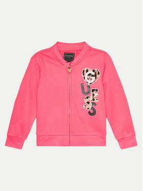 Guess Guess Mikina K4BQ04 KAX73 Ružová Regular Fit