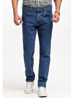 Wrangler Wrangler Jeansy GREENSBORO Niebieski Straight Fit