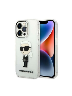 KARL LAGERFELD KARL LAGERFELD Etui na telefon IML NFT Ikonik Przezroczysty