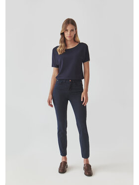 TATUUM TATUUM Spodnie materiałowe ROMIKI 1 Granatowy Skinny Fit