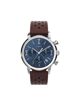 Timex Timex Ročna ura Marlin Chronograph TW2W10200 Rjava