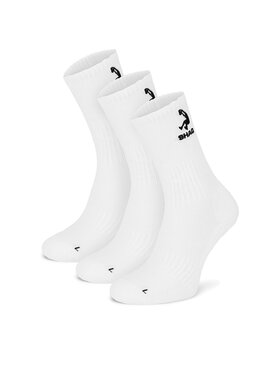 SHAQ Shaq Dlhé ponožky AS_SHQ_H_001W_SS25 (3-PACK) Biela