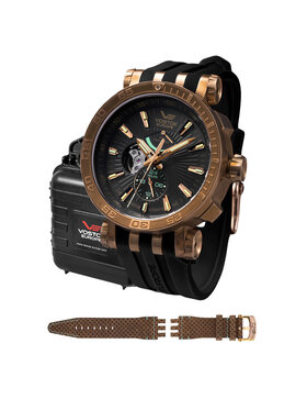 Vostok Europe Vostok Europe Zegarek YN84-575O540S Brązowy