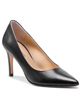 Solo Femme Solo Femme Pantofi cu toc subțire 75403-88-A19/E45-04-00 Negru
