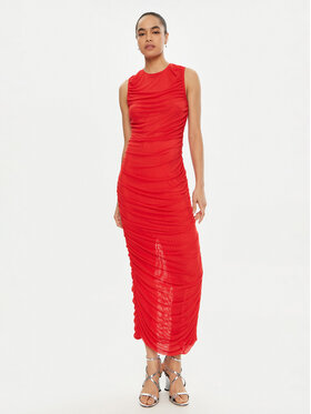 ROTATE ROTATE Rochie cocktail 114437 Roșu Slim Fit