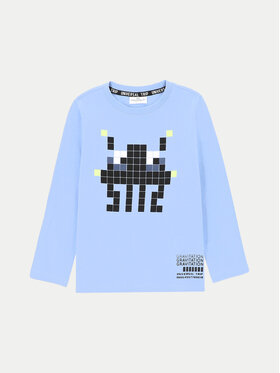 Coccodrillo Coccodrillo Блуза ZC4143101WBK Син Regular Fit