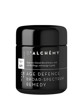 D'ALCHÉMY D'ALCHÉMY AGE DEFENCE BROAD SPECTRUM REMEDY na zmiany hormonalne i przebarwienia Krem