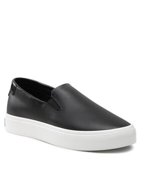 Calvin Klein Calvin Klein Tenisówki Vulc Slip On Nano Fox-Lth HW0HW01069 Brązowy