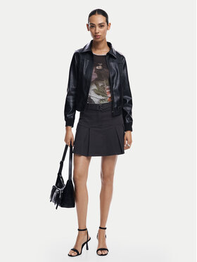 Μπουφάν από απομίμηση δέρματος Desigual φωτογραφία