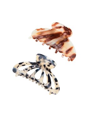 ONLY ONLY Set di 2 fermagli per capelli Miranda 15298066 Multicolore