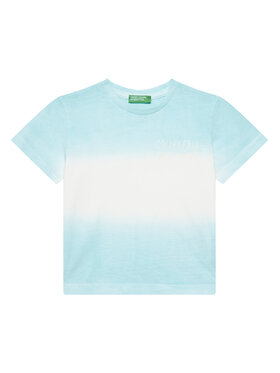 United Colors Of Benetton United Colors Of Benetton T-shirt 3NPDG10J5 Plava Regular Fit