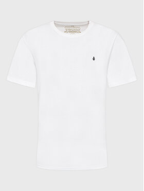 Volcom Volcom T-Shirt Stone Blanks A3512326 Biały Regular Fit
