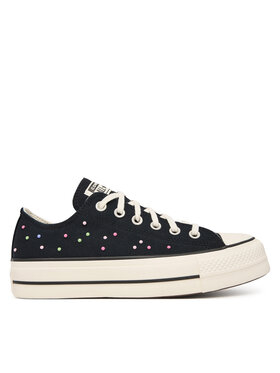 Converse Converse Кеди Chuck Taylor All Star Lift Platform Mini Studs A19141C Чорний