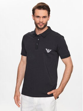 Emporio Armani Emporio Armani Tricou polo 211804 3R482 00020 Negru Regular Fit