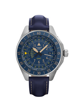 Aviator Aviator Zegarek V.1.37.0.304.4 Niebieski