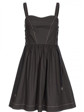 PINKO PINKO Φόρεμα κοκτέιλ 103566-a1wp-z99 Μαύρο Regular Fit