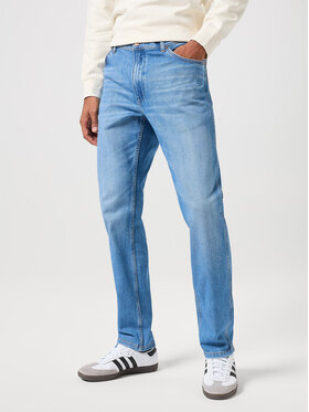 Wrangler Wrangler Jeansy RIVER Niebieski Straight Fit