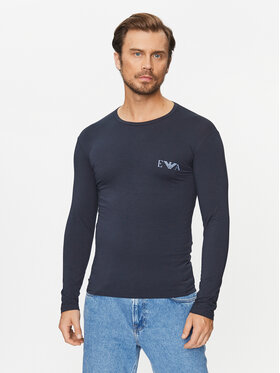 Emporio Armani Underwear Emporio Armani Underwear Pikkade varrukatega T-särk 111023 3F715 00135 Tumesinine Regular Fit