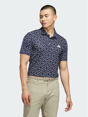 adidas adidas Polo ULTIMATE365 Błękitny Regular Fit