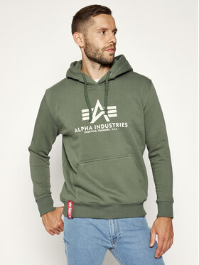 Alpha Industries Alpha Industries Sweatshirt Basic 178312 Grün Regular Fit