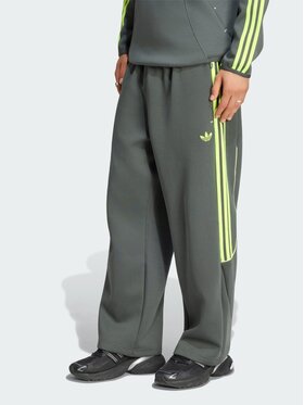adidas adidas Spodnie materiałowe 168988 Szary Loose Fit