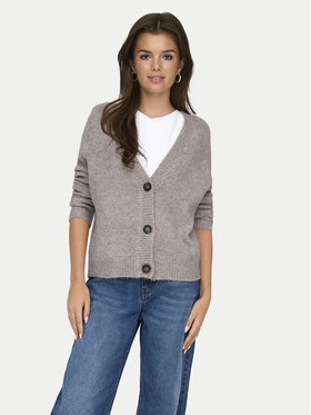 ONLY ONLY Kardigan Zoey 15332549 Beżowy Regular Fit