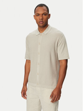 BOSS BOSS Hemd Amicino 50558725 Beige Regular Fit