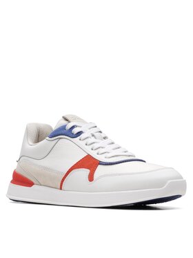 Clarks Clarks Κλειστά παπούτσια RaceLite Tor 26169811 Λευκό