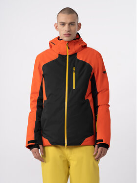 4F 4F Slidinėjimo striukė 4FAW23TTJAM283 Juoda Regular Fit