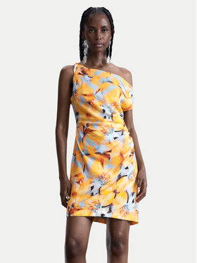 Desigual Desigual Sommerkleid Sol 26SWVW50 Gelb Slim Fit