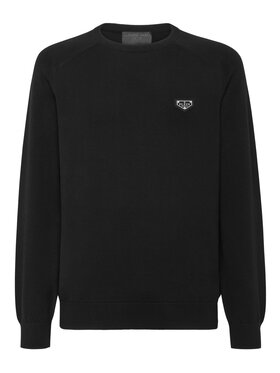 PHILIPP PLEIN PHILIPP PLEIN S dlhými rukávmi 199 Čierna Regular Fit