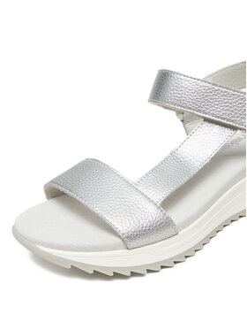 Rieker Rieker Sandalen W2951-90 Silberfarben