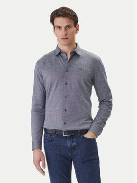BOSS BOSS Košeľa Mysoft 50519748 Tmavomodrá Slim Fit
