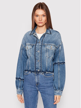 Pepe Jeans Pepe Jeans Geacă de blugi Sage Reclaim PL402062 Albastru Relaxed Fit