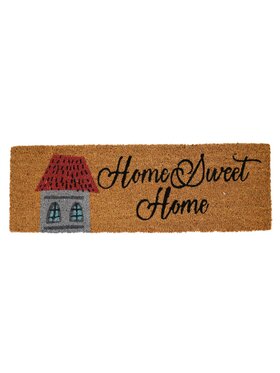 MIAhome MIAhome Wycieraczka wejściowa kokos Sweet Home 75x25 cm Brązowy