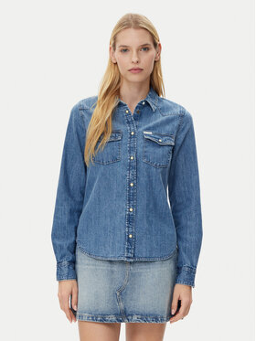 Guess Guess Сорочка W5RH35 D5M81 Голубий Regular Fit