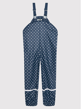 Playshoes Playshoes Spodnie przeciwdeszczowe 405427 D Granatowy Regular Fit