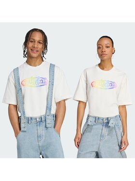 adidas adidas T-Shirt 153567 Biały Loose Fit