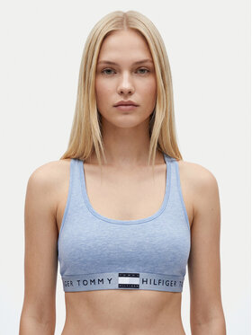 Tommy Hilfiger Tommy Hilfiger Sportinė liemenėlė UW0UW06221 Šviesiai mėlyna