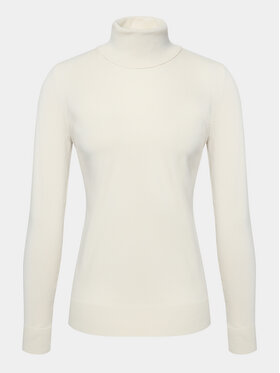 Sisley Sisley Bluză cu gât 14ETM2178 Bej Regular Fit