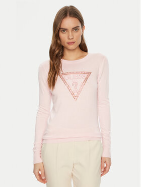 Guess Guess Блуза W5RR39 Z2NQ2 Розов Regular Fit