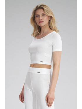 FIGL FIGLFIGL Blusa M748 Bianco Regular Fit