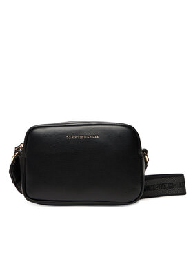 Tommy Hilfiger Tommy Hilfiger Torebka Th Logotape AW0AW17689 Czarny