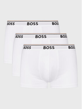 BOSS Boss Sada 3 kusů boxerek Power 50475274 Bílá