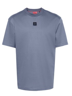 HUGO Hugo T-Shirt Dalie Šedá Regular Fit