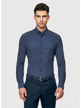 Pako Lorente Pako Lorente Koszula P26SF-1X-066 Granatowy Slim Fit