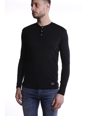 Cross Jeans Cross Jeans Longsleeve 15129-020 Czarny Slim Fit